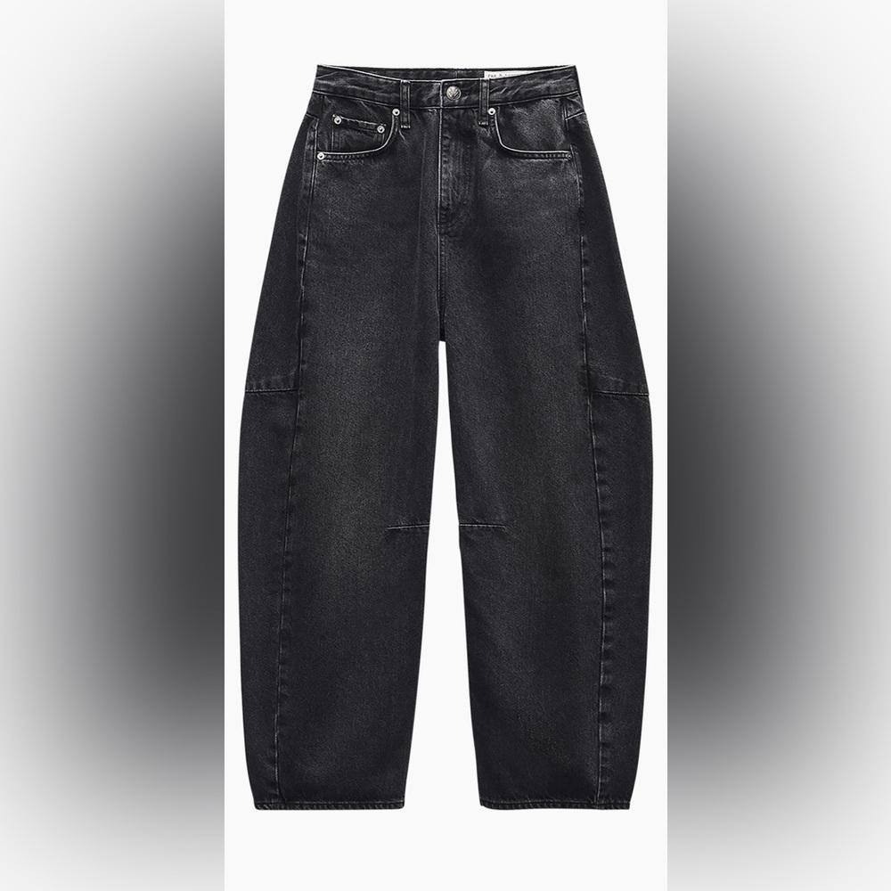 Rag & Bone Charlie High-Rise Wide-Leg Barrel Jeans